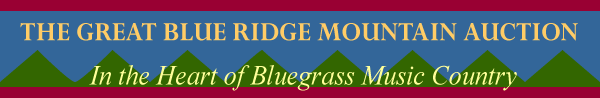 The Great Blue Ridge Mountain Auction